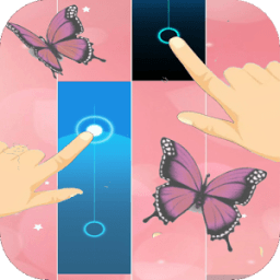 Music Piano Tap: Pink Tiles أيقونة