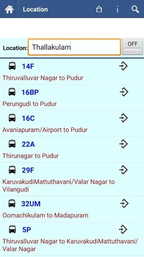 Madurai Bus Info 1 تصوير الشاشة
