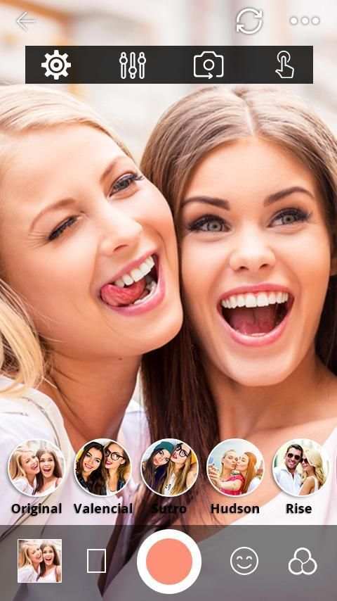 Sweet selfie camera collage screenshot 4