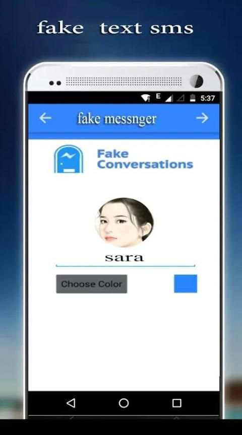 Fake Chat fro messenger screenshot 3