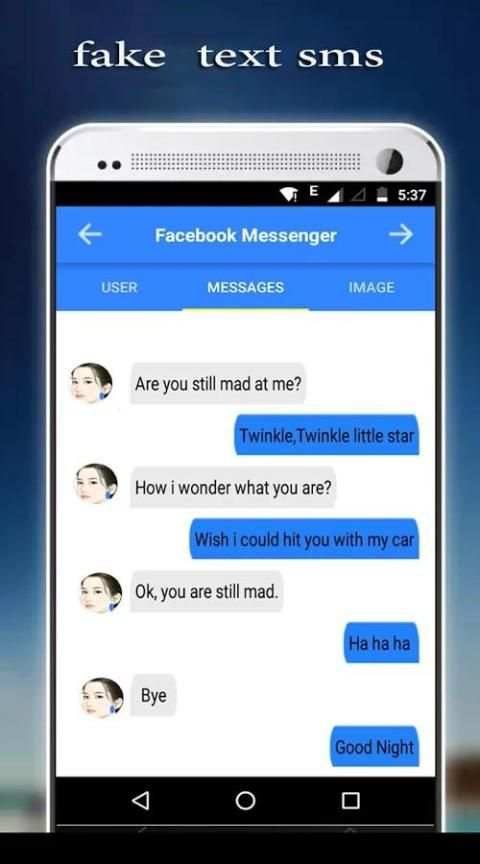 Fake Chat fro messenger screenshot 2