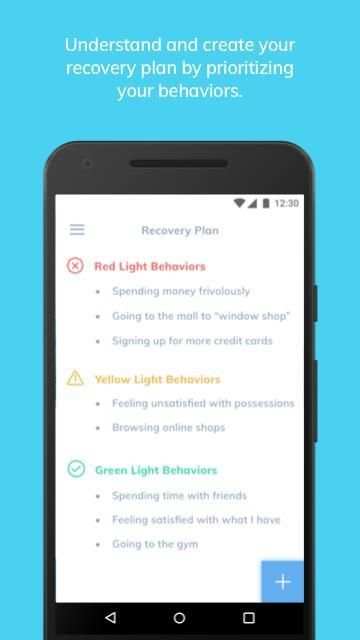 iRecovery (Addiction Recovery Tracker) screenshot 1