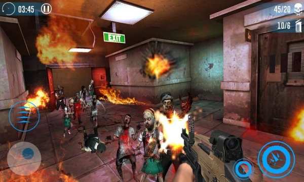 Zombie Shooting Last Sniper 3D screenshot 1