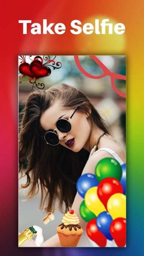 B126-Selfie Camera Photo Editor скриншот 1