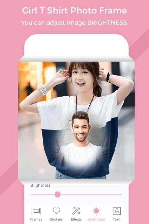 Girl T-Shirt Photo Editor screenshot 1