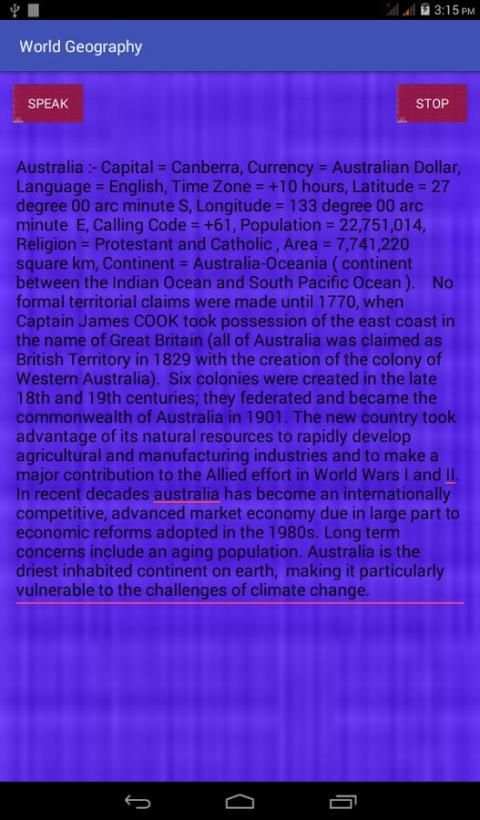 World Geography скриншот 5