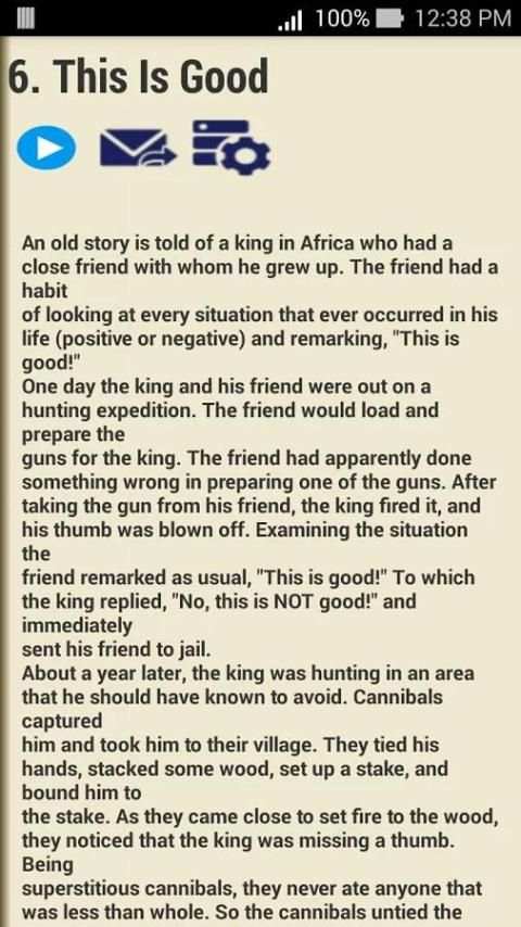 Inspirational Short Stories скриншот 2