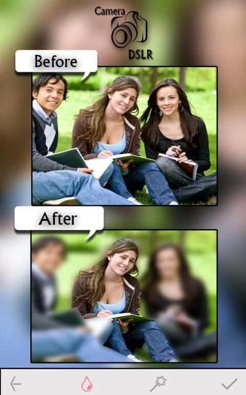 DSLR Blur Camera: Auto Focus screenshot 5
