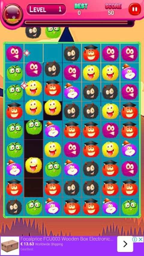 Funny Face Match 3 screenshot 6