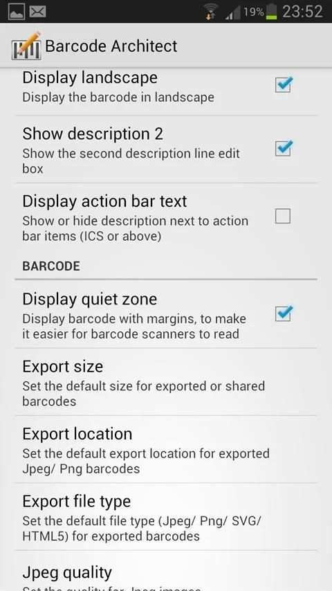 Barcode Architect screenshot 3