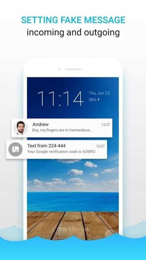 Fake Call And Text Message, Fake SMS Prank screenshot 2