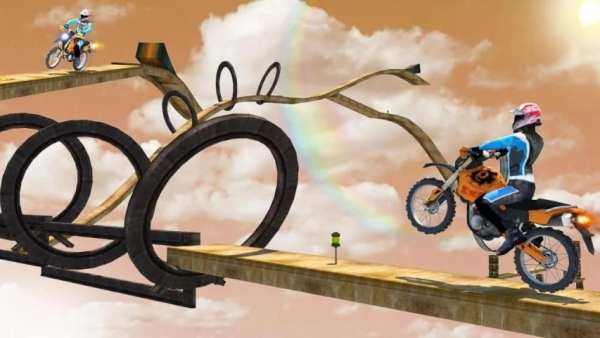Crime City Bike Racing Stunts* स्क्रीनशॉट 2