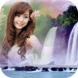 Waterfall Photo Frame