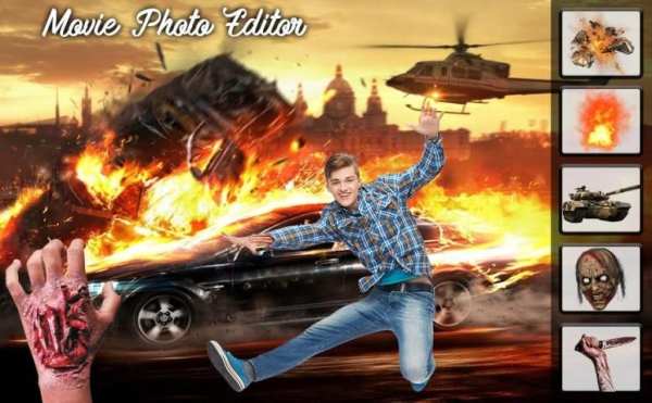 Action Movie FX Photo Editor-Action effects Editor скриншот 3