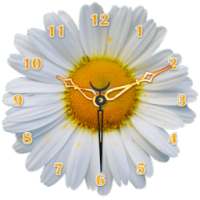Daisy Flower Clock