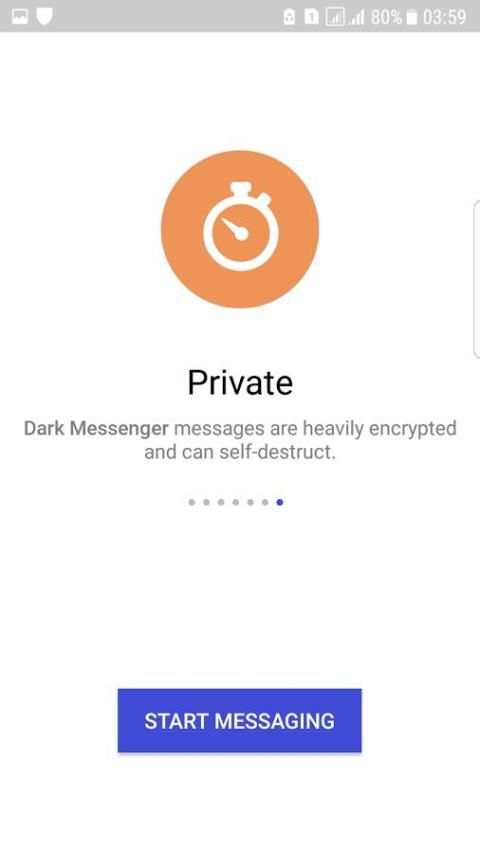 Dark Messenger screenshot 1
