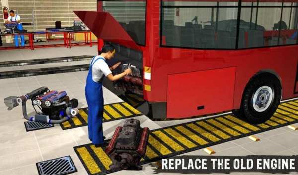 Bus Mechanic Garage - Engine Overhaul Repair Shop screenshot 5