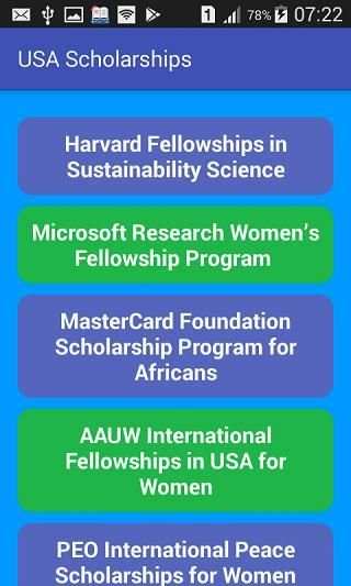 USA Scholarship скриншот 2