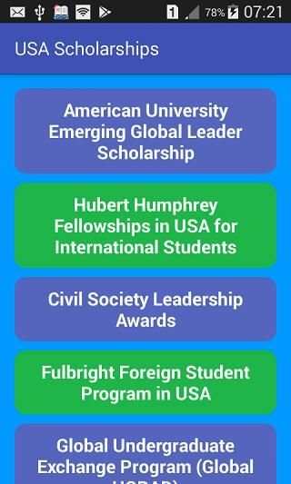 USA Scholarship скриншот 5