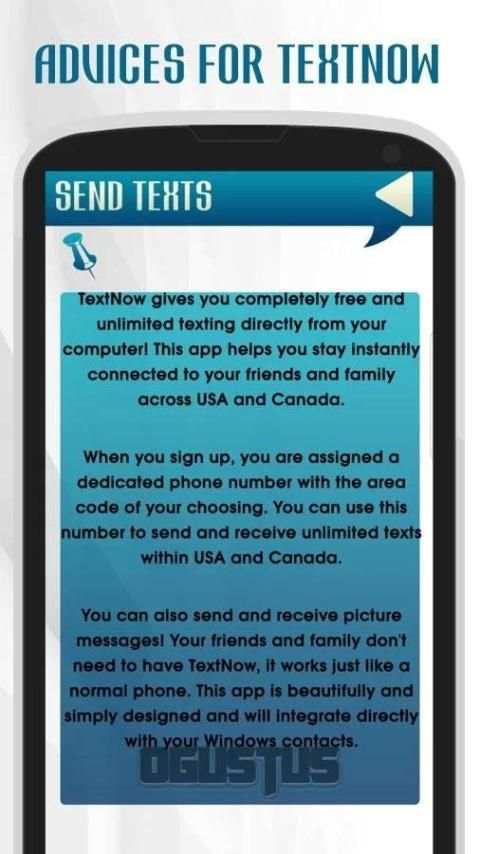 Free Tips for TextNow Free Calls स्क्रीनशॉट 1