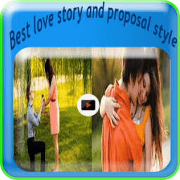Best love story and proposal style icon