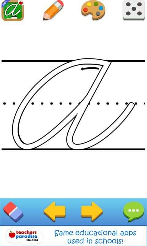 ABC Kids Cursive Writing ZBC* screenshot 2