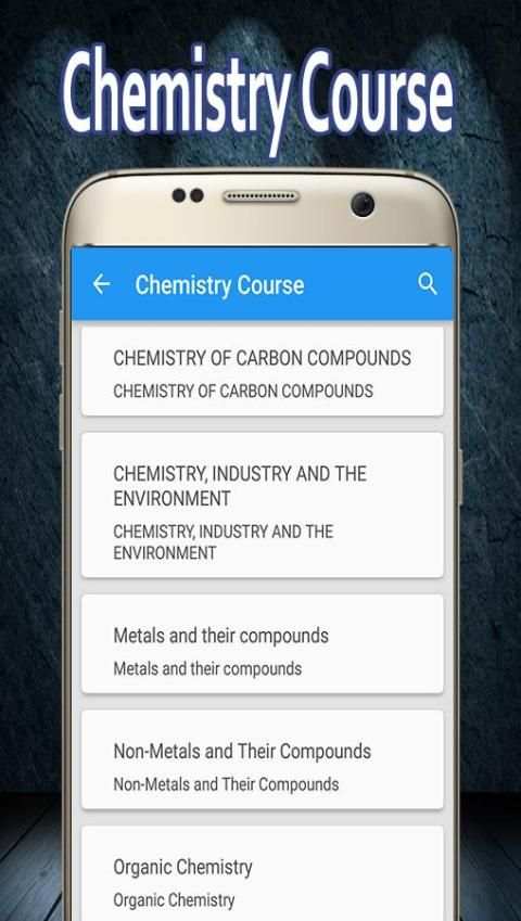 Chemistry Course скриншот 3