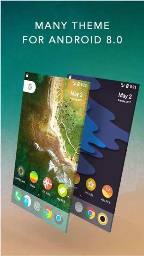 Oreo Launcher for Android O screenshot 1
