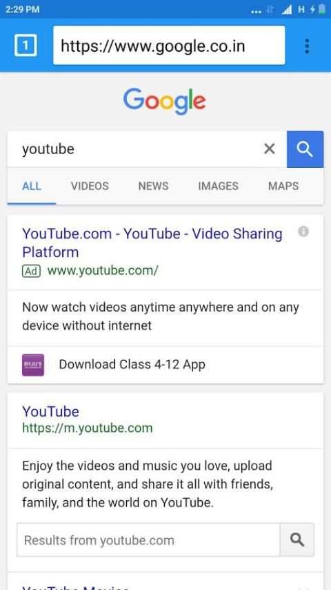 Indian browser screenshot 3