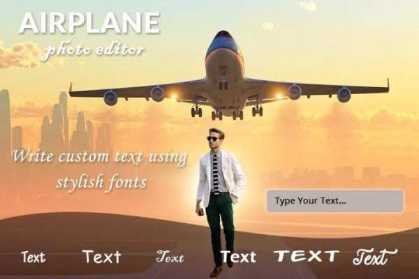 Airplane Photo Editor screenshot 2