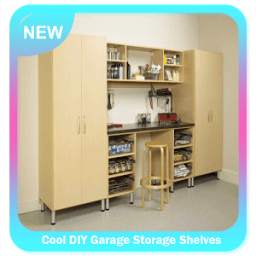 Cool DIY Garage Storage Shelves