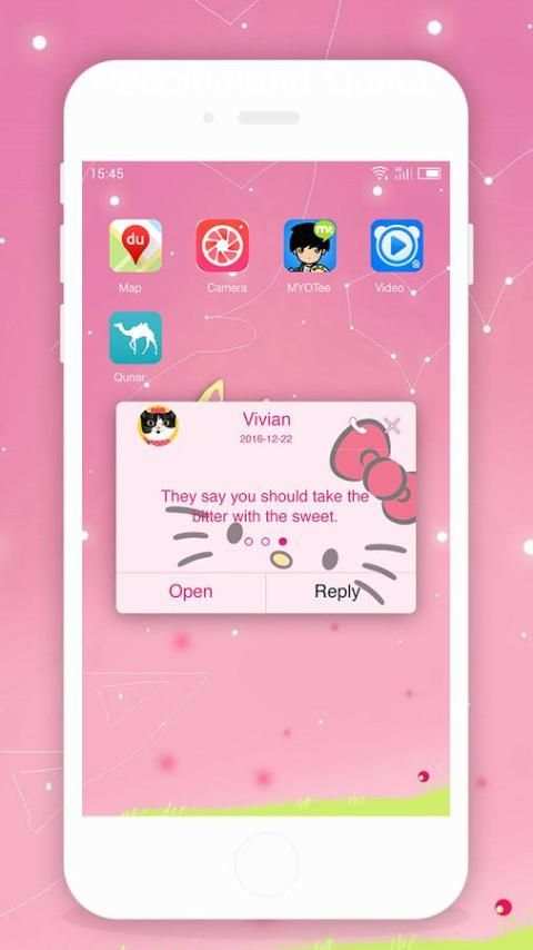 Cutey 3 - One Sms screenshot 2