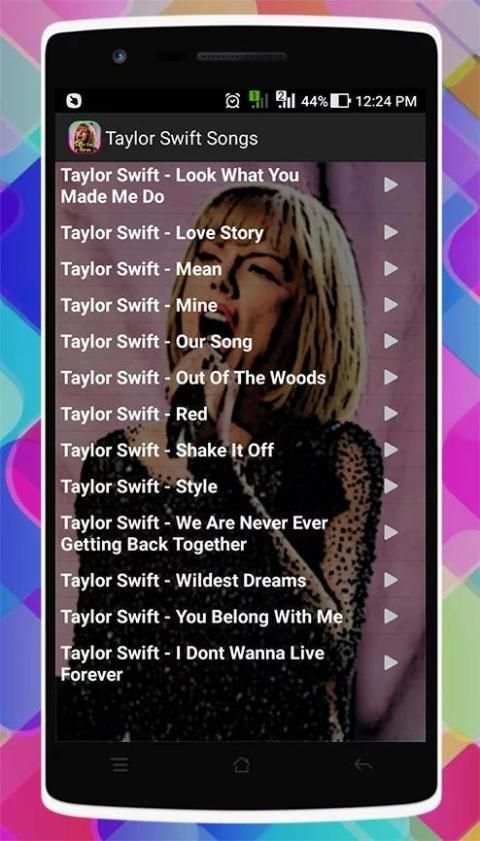 Taylor Swift Songs screenshot 2