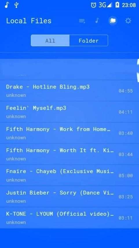 music player 2017 screenshot 1