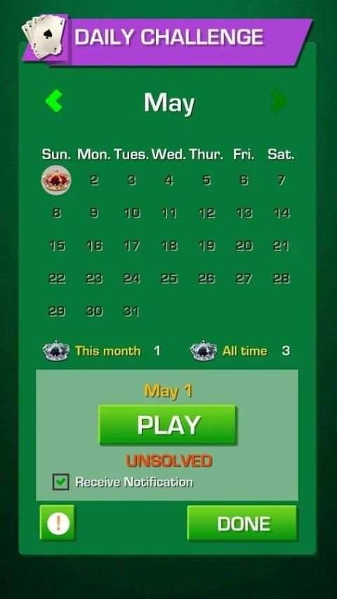 Solitaire Game screenshot 2