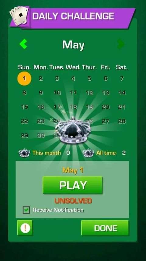 Solitaire Game screenshot 1