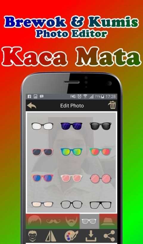 Brewok dan Kumis Photo Editor screenshot 2