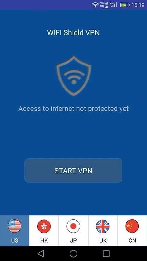Wifi Shield VPN - free hotspot privacy protection screenshot 2