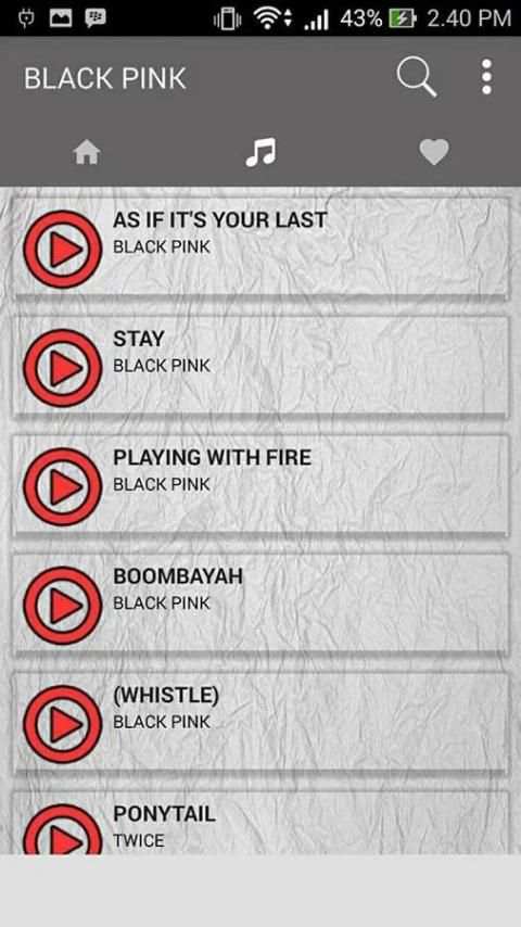 Black Pink Music With Lyrics New screenshot 5