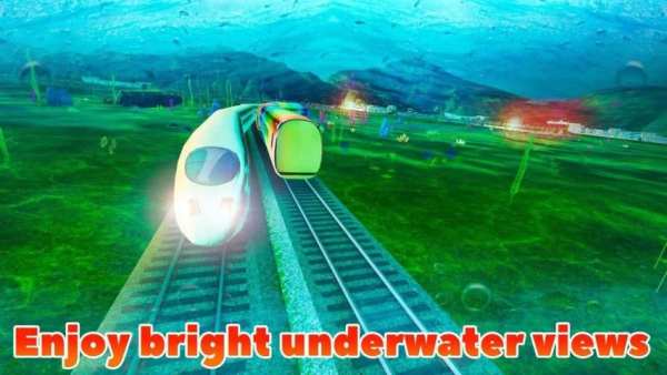 Underwater Train Racing Sim 3D screenshot 3