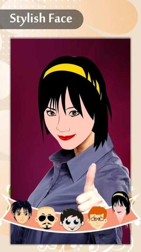 Cartoon Anime Face Changer скриншот 5