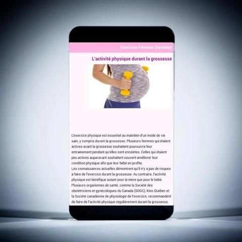 Exercices Femmes Enceintes screenshot 4