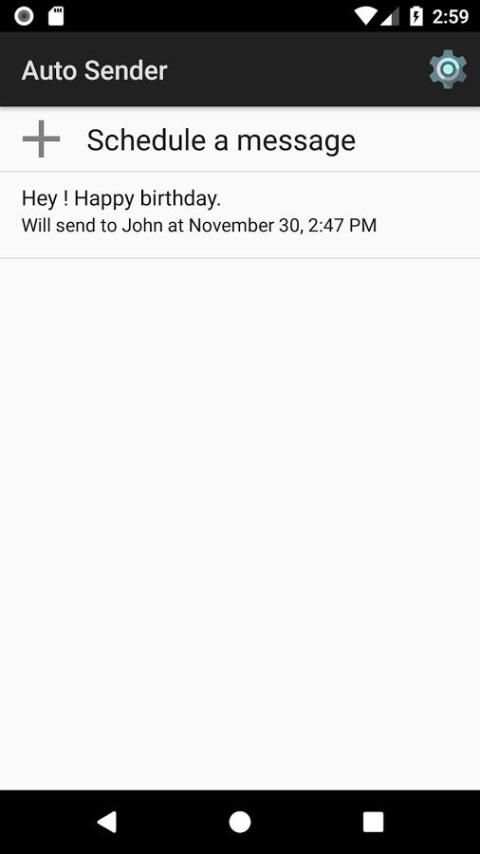 Auto Sender скриншот 3
