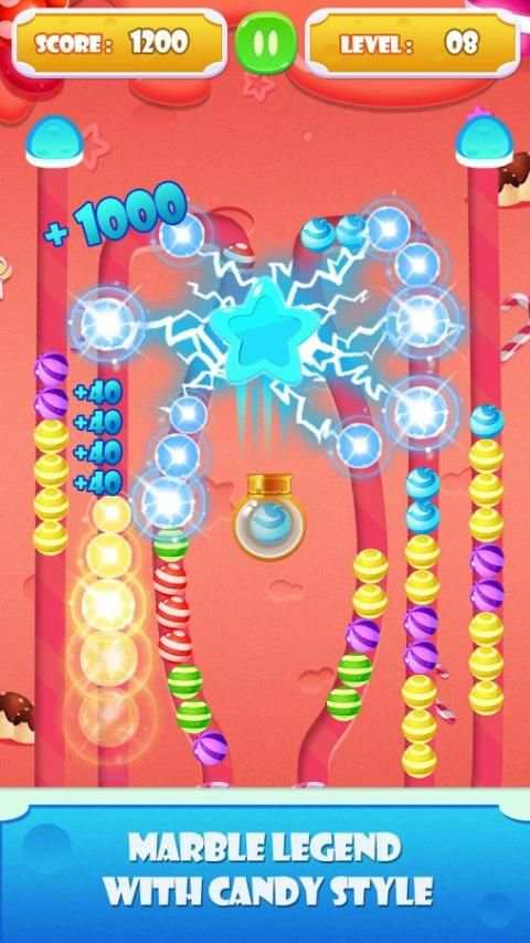 Marble - Candy Shooting screenshot 1