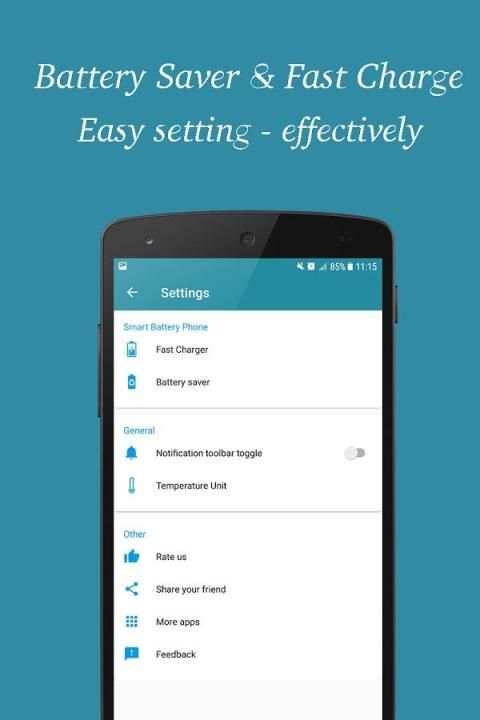 Battery saver - Fast charger 5x screenshot 3