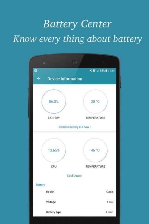 Battery saver - Fast charger 5x screenshot 2