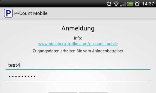 P-Count Mobile screenshot 1