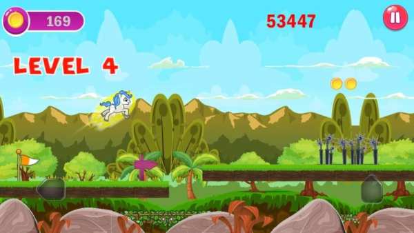 Unicorn Dash Jump скриншот 1