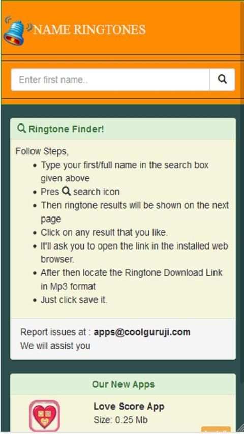 Personal Name Ringtone screenshot 2