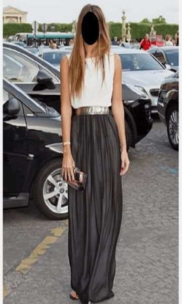 Maxi Popular Dress Photo Montage screenshot 1
